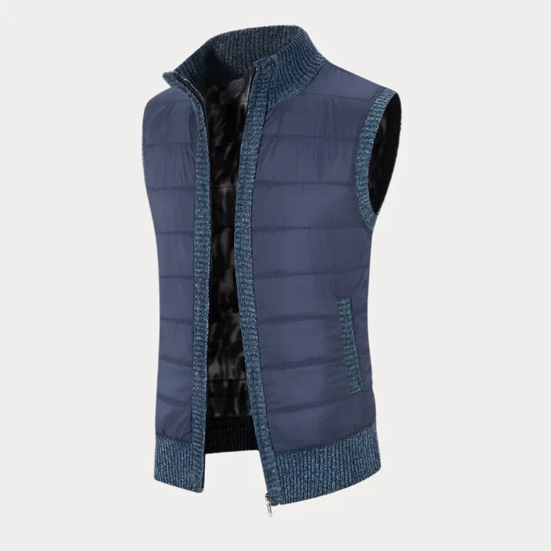 Gilet en tricot homme – Gilet stylé en laine pour look décontracté élégant