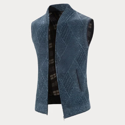 Gilet en tricot homme – Gilet stylé en laine pour look décontracté élégant