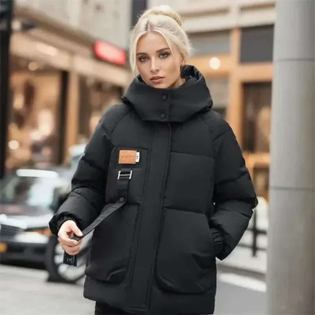 Veste d'hiver femme – Manteau matelassé chaud et élégant pour temps froid