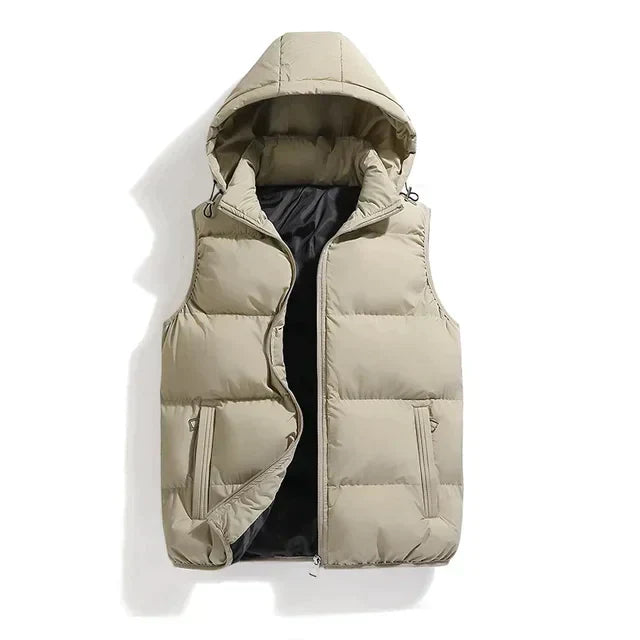 Gilet homme avec capuche amovible – Veste légère et tendance pour toutes saisons