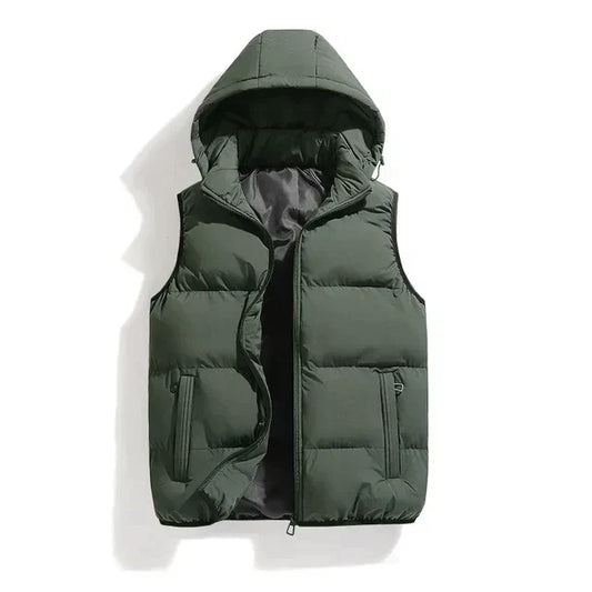 Gilet homme avec capuche amovible – Veste légère et tendance pour toutes saisons