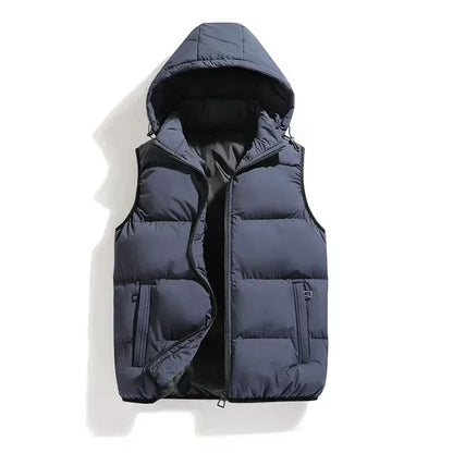 Gilet homme avec capuche amovible – Veste légère et tendance pour toutes saisons