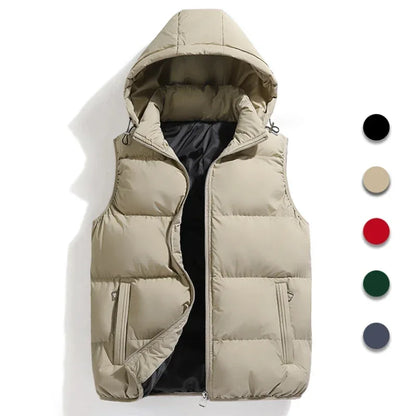 Gilet homme avec capuche amovible – Veste légère et tendance pour toutes saisons