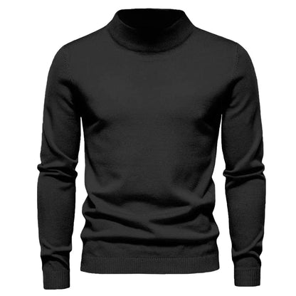 Pull col roulé homme – Pull en laine doux et chaud pour hiver élégant