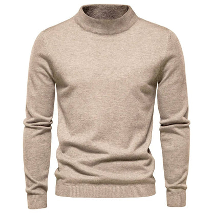 Pull col roulé homme – Pull en laine doux et chaud pour hiver élégant