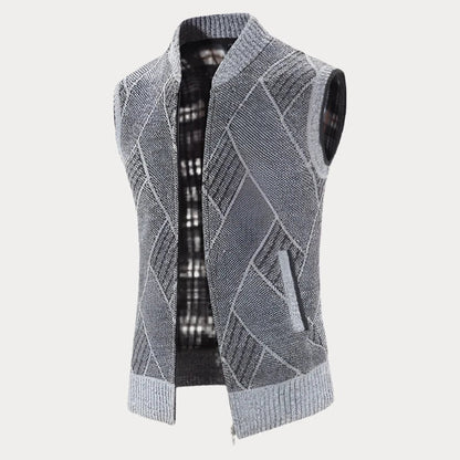 Gilet en tricot homme – Gilet stylé en laine pour look décontracté élégant