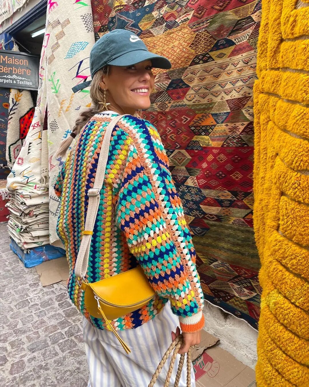 Veste Boho femme – Veste légère en coton avec motifs ethniques pour l'été