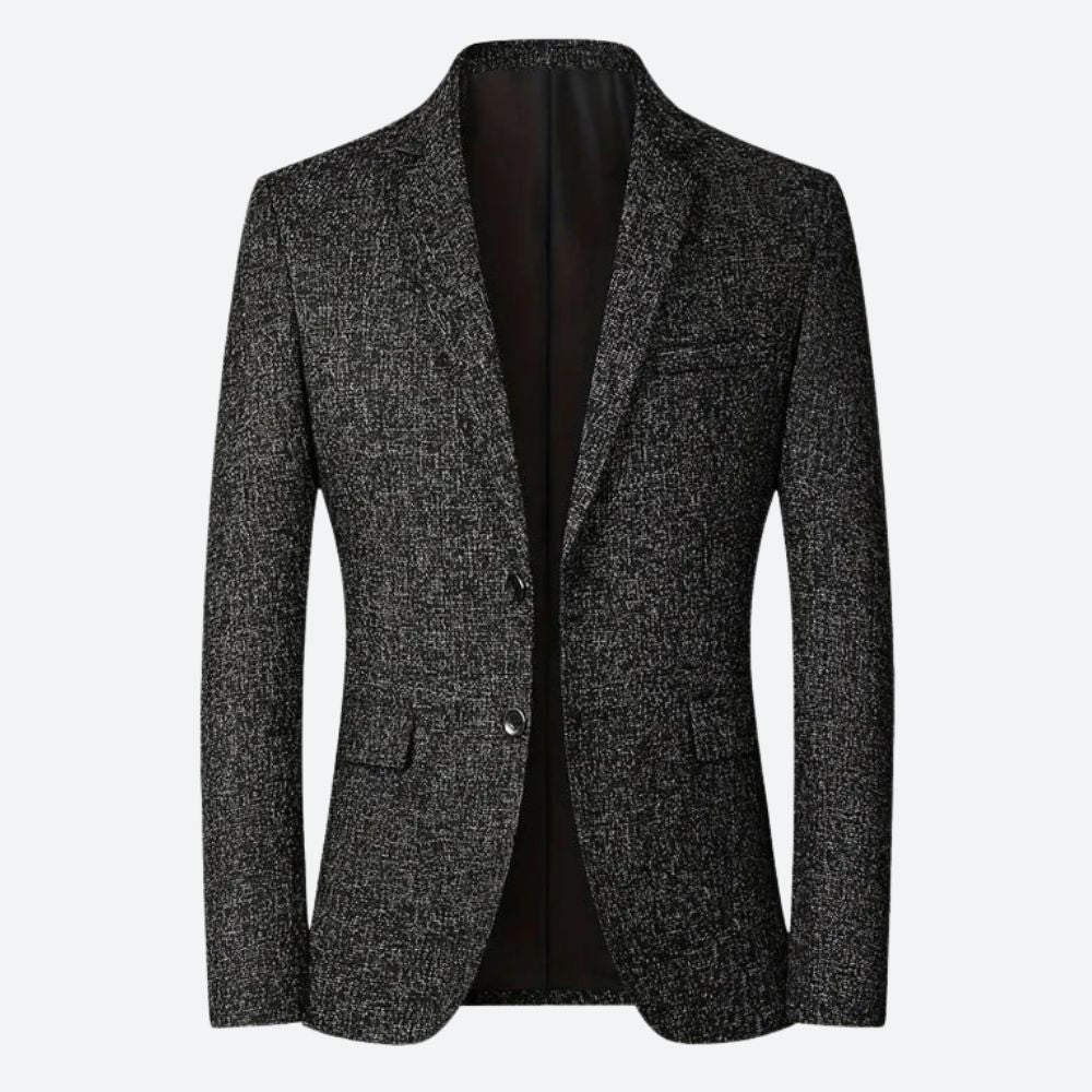 Blazer homme double bouton – Veste élégante en laine pour occasions formelles