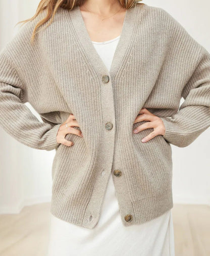 Cardigan élégant femme – Cardigan chic en laine pour toutes occasions