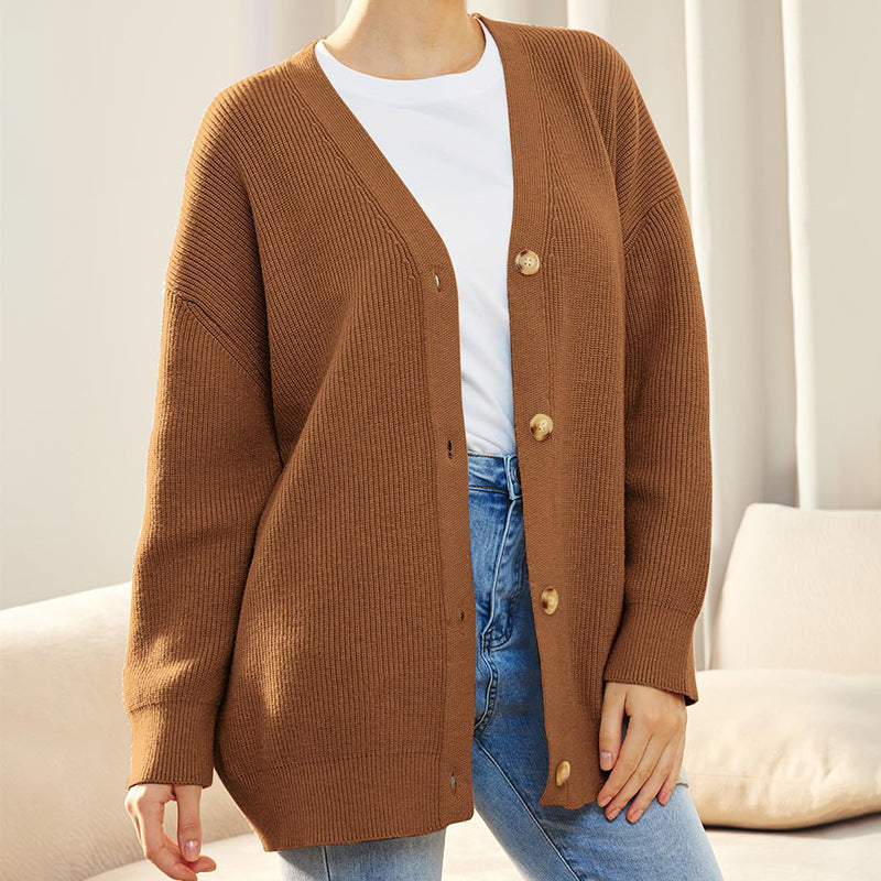 Cardigan élégant femme – Cardigan chic en laine pour toutes occasions