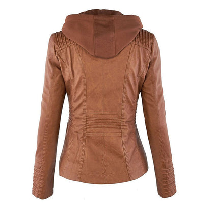 Veste à fermeture éclair femme – Veste élégante en tissu léger pour automne