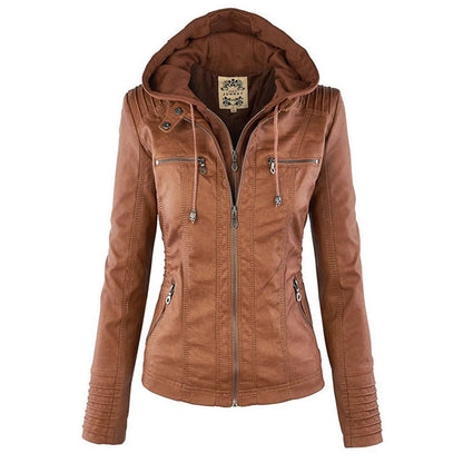 Veste à fermeture éclair femme – Veste élégante en tissu léger pour automne