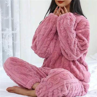 Pyjama doux femme – Ensemble confortable en coton pour nuit paisible