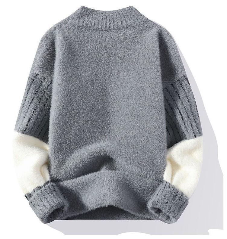 Pull col roulé homme – Pull élégant en laine doux et confortable pour hiver