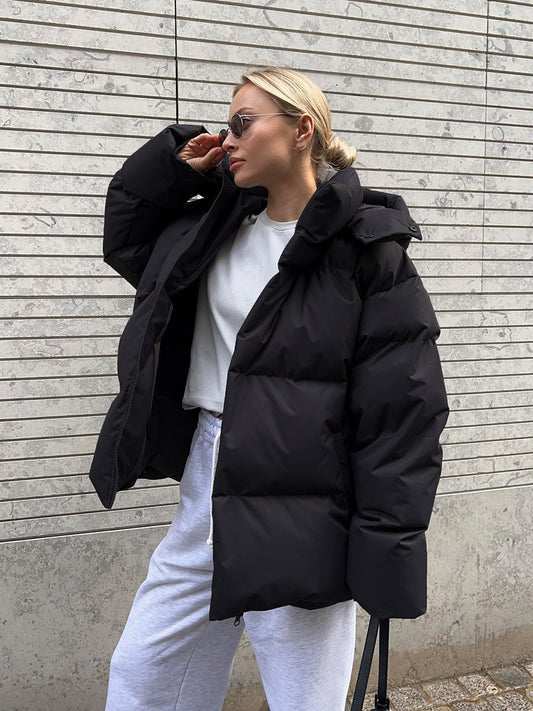 Doudoune femme – Veste chaude élégante en duvet pour hiver chic et confortable