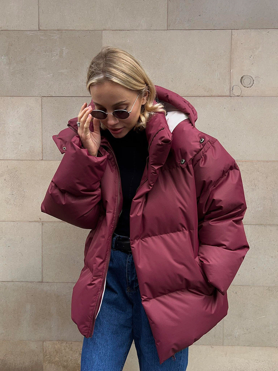 Doudoune femme – Veste chaude élégante en duvet pour hiver chic et confortable