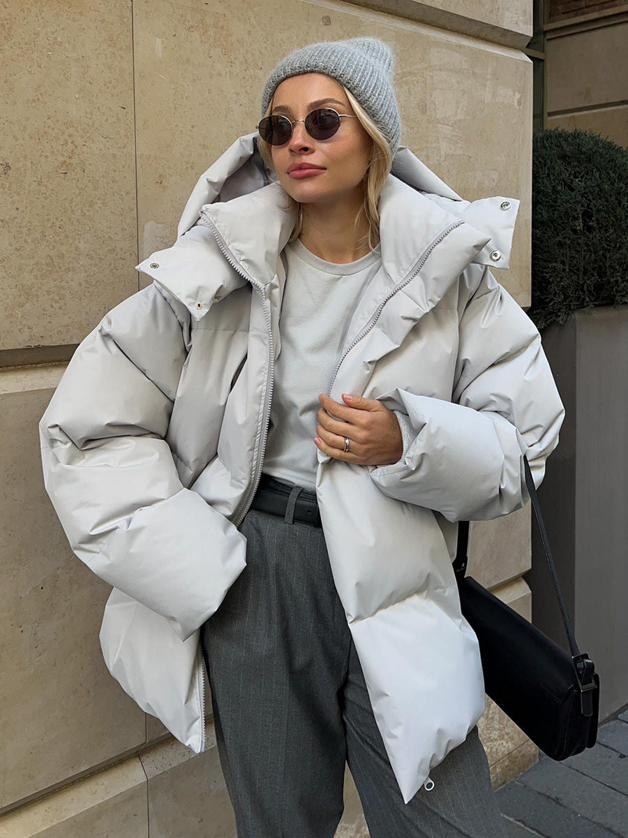 Doudoune femme – Veste chaude élégante en duvet pour hiver chic et confortable