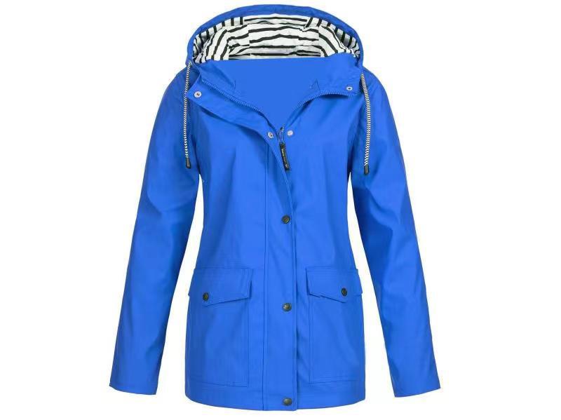 Veste coupe-vent femme – Veste légère imperméable pour randonnée et outdoor