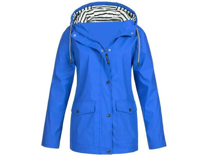 Veste coupe-vent femme – Veste légère imperméable pour randonnée et outdoor