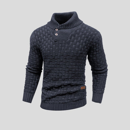 Pull à boutons homme – Pull en laine doux et élégant pour toutes occasions