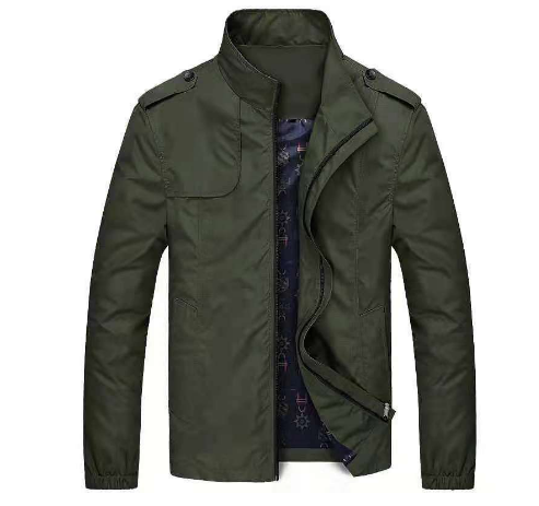 Veste homme avec fermeture éclair – Veste élégante en tissu léger pour toutes occasions