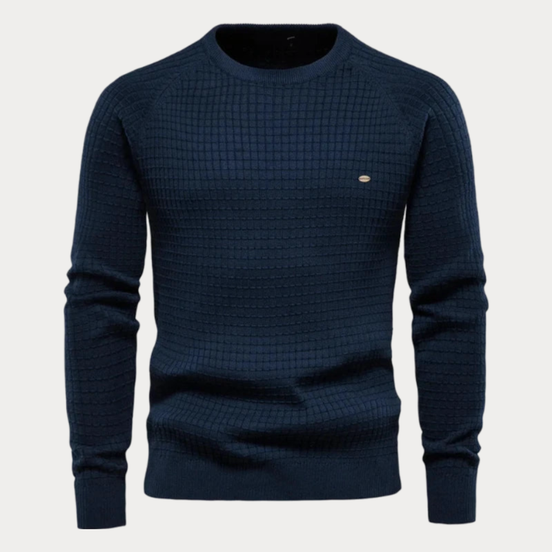 Pull en tricot homme – Pull léger et confortable pour hiver élégant