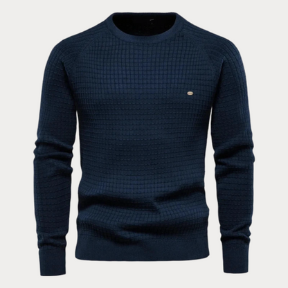 Pull en tricot homme – Pull léger et confortable pour hiver élégant