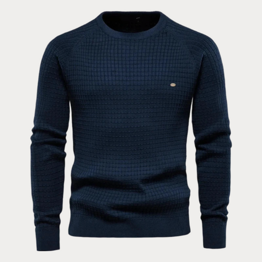 Pull en tricot homme – Pull léger et confortable pour hiver élégant