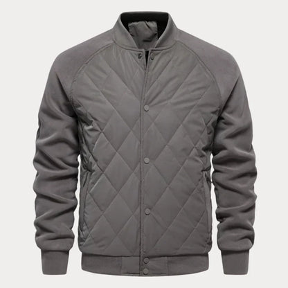 Veste bomber homme – Veste matelassée col montant tendance et chaude