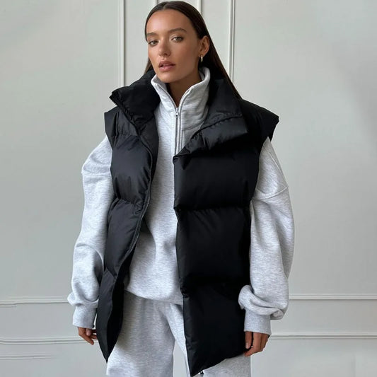 Gilet Puffer Femme – Veste matelassée chaude et légère pour l'hiver