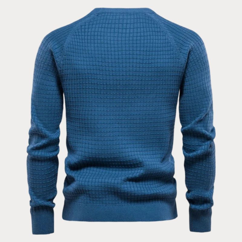 Pull en tricot homme – Pull léger et confortable pour hiver élégant