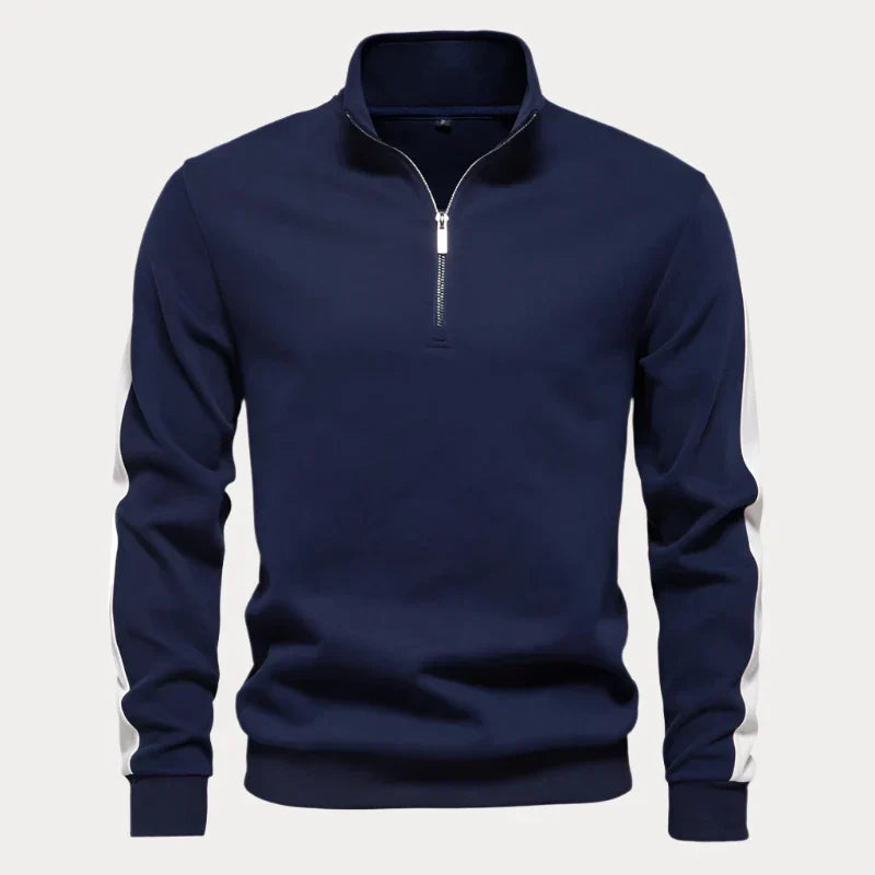 Pull zippé homme – Sweat à col zippé confortable et élégant pour toutes occasions