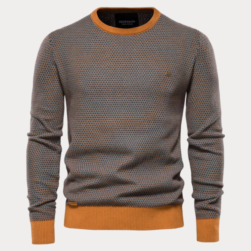 Pull en tricot homme – Pull décontracté en laine doux et confortable