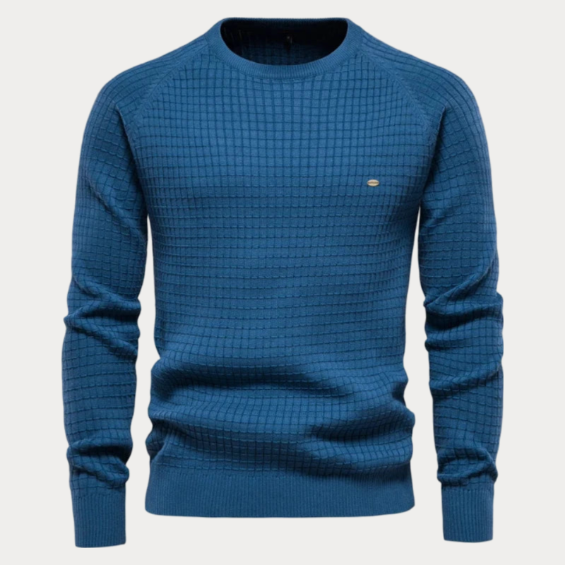 Pull en tricot homme – Pull léger et confortable pour hiver élégant