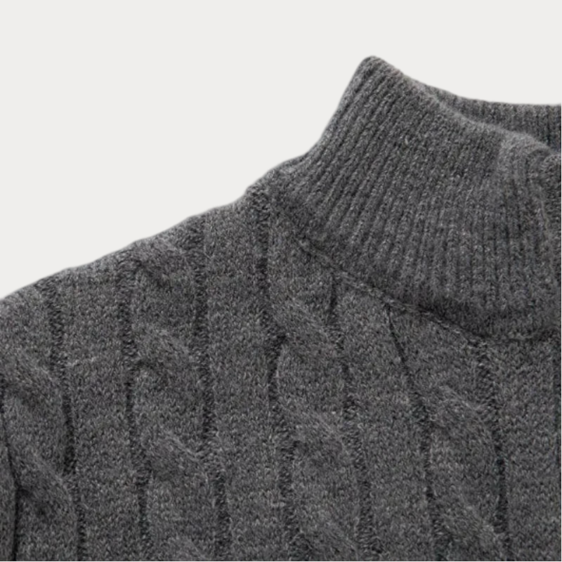 Pull en tricot homme – Pull décontracté en laine doux et confortable