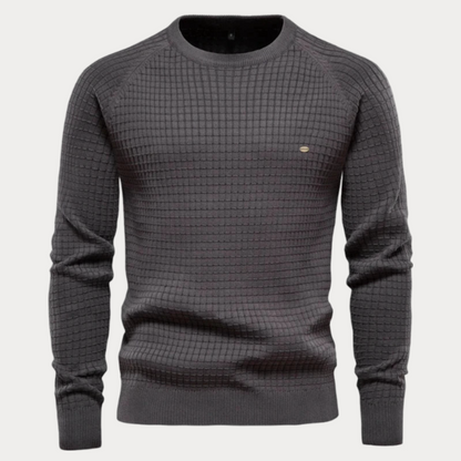 Pull en tricot homme – Pull léger et confortable pour hiver élégant