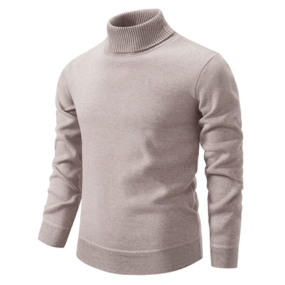 Pull col roulé homme – Pull en laine doux et chaud pour hiver élégant