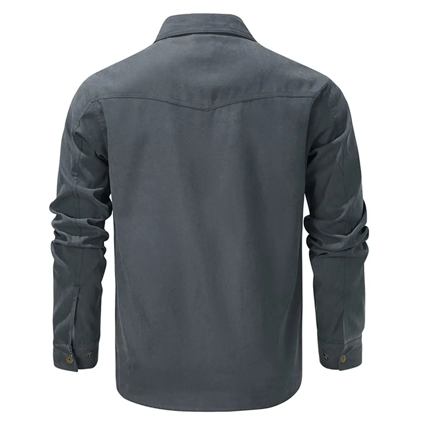 Cargojacke pour hommes - Veste cargo homme en coton, style décontracté et pratique