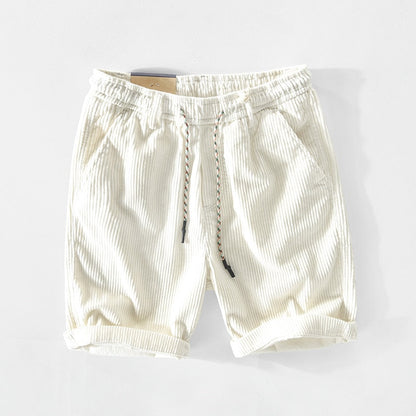 Shorts homme – Shorts avec cordon de serrage en coton léger et confortable