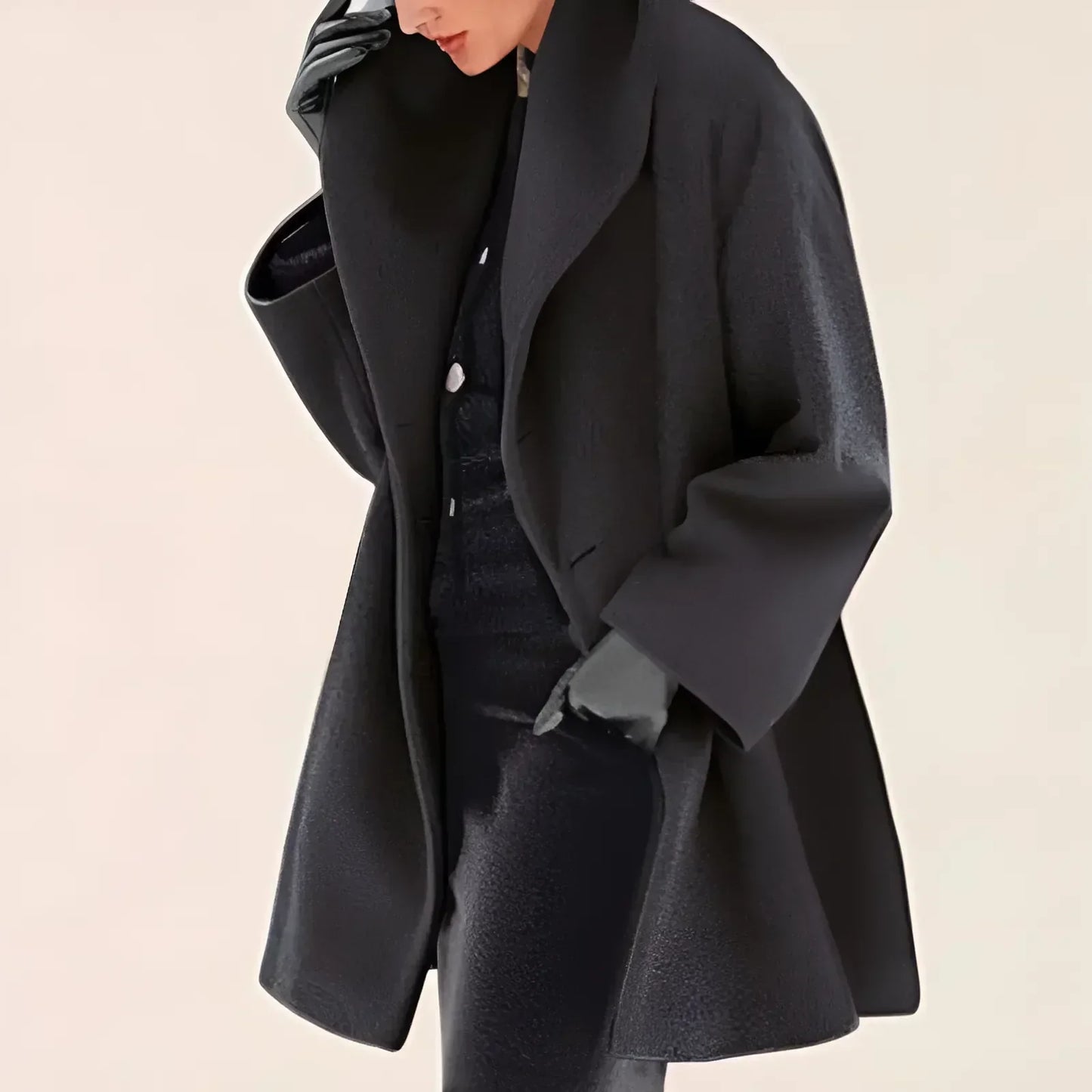 Veste d'hiver femme – Manteau surdimensionné chaud et élégant pour l'hiver