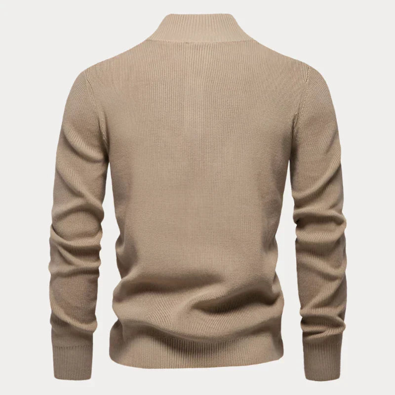 Pull col roulé homme – Pull en laine doux et chaud pour hiver élégant