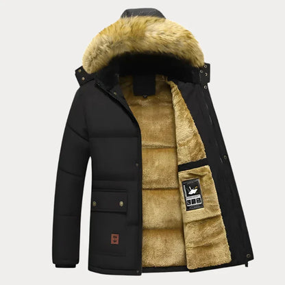 Parka d'hiver homme – Veste chaude avec poches avant et coupe moderne