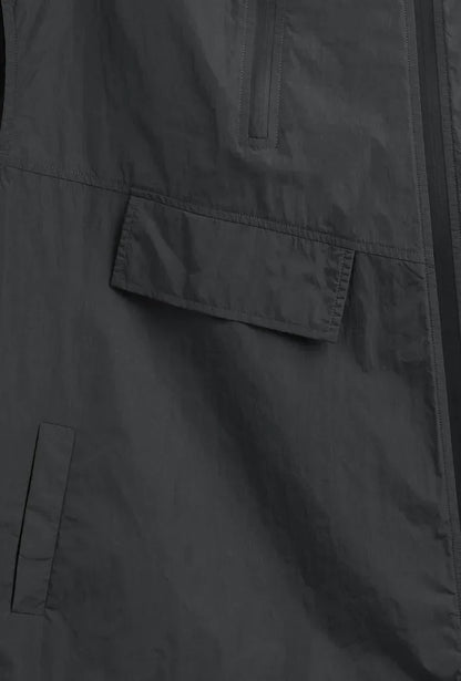 Veste cargo homme – Veste à double zip, style décontracté et pratique