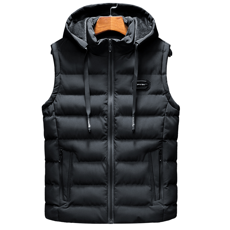 Gilet rembourré homme – Veste chaude avec cordon de serrage et style moderne