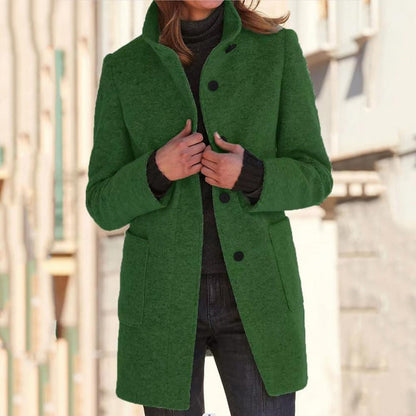 Manteau décontracté femme – Veste légère en coton pour look casual élégant