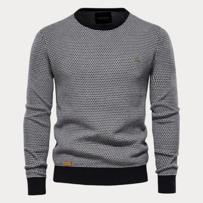 Pull en tricot homme – Pull décontracté en laine doux et confortable