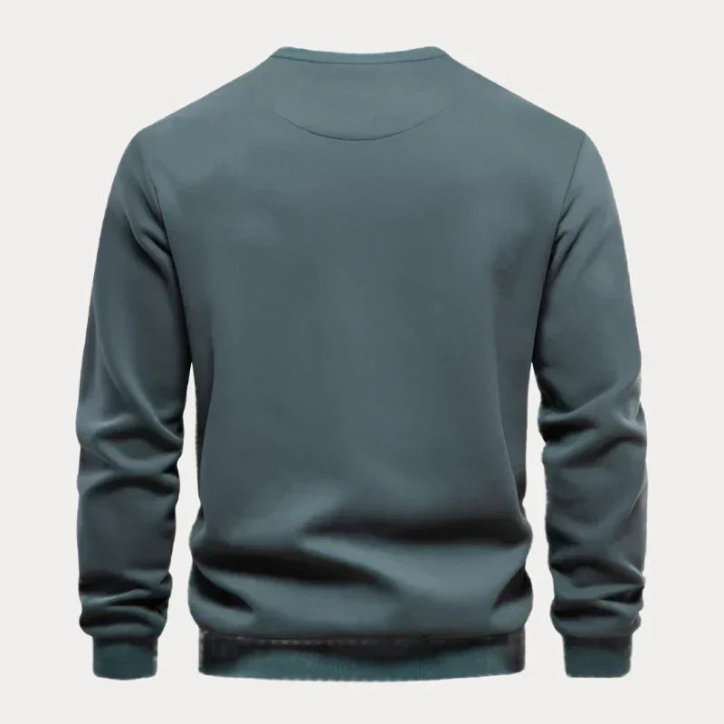 Pull homme avec poche poitrine – Sweat-shirt confortable et stylé pour casual