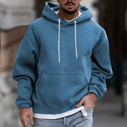 Hoodie homme avec cordon de serrage – Sweat à capuche confortable et stylé