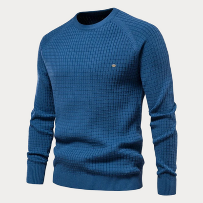 Pull en tricot homme – Pull léger et confortable pour hiver élégant