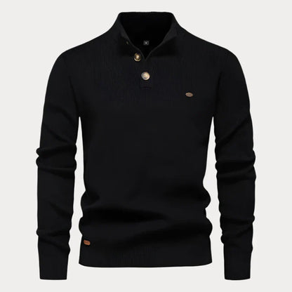 Pull col roulé homme – Pull en laine doux et chaud pour hiver élégant